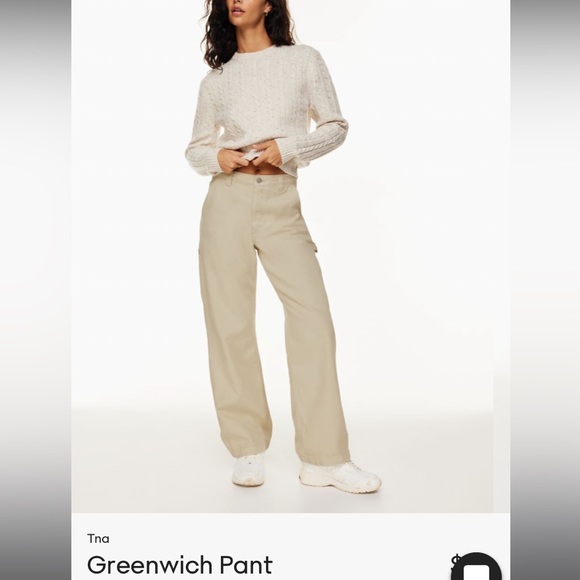 TNA ARITZIA GREENWICH PANT - Picture 3 of 8